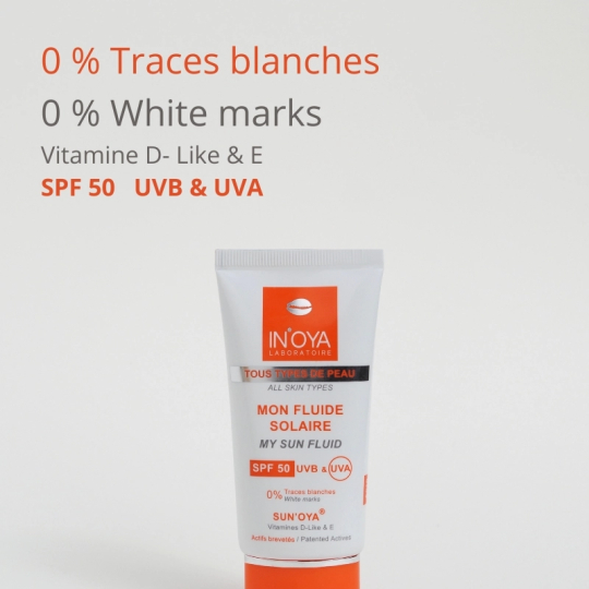 Crème Solaire pour Peau Noire & Mate (SPF 50) - IN'OYA Crème Solaire pour Peau Noire & Mate (SPF 50) - IN'OYA