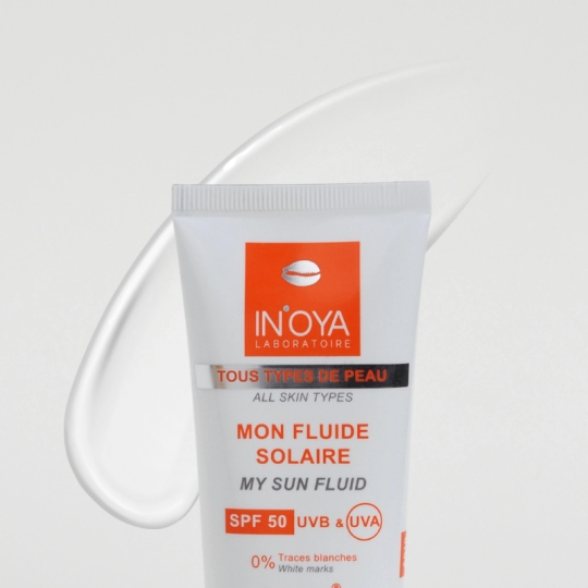 Crème Solaire pour Peau Noire & Mate (SPF 50) - IN'OYA Crème Solaire pour Peau Noire & Mate (SPF 50) - IN'OYA