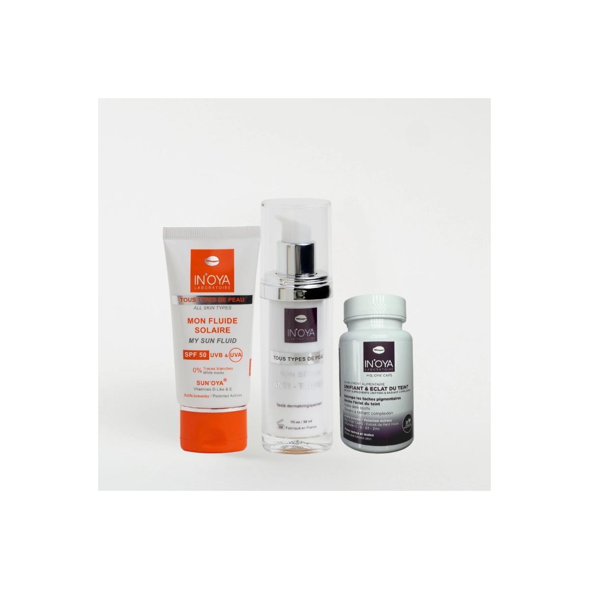 Anti Dark Spot Serum Routine & Food Supplements | INOYA