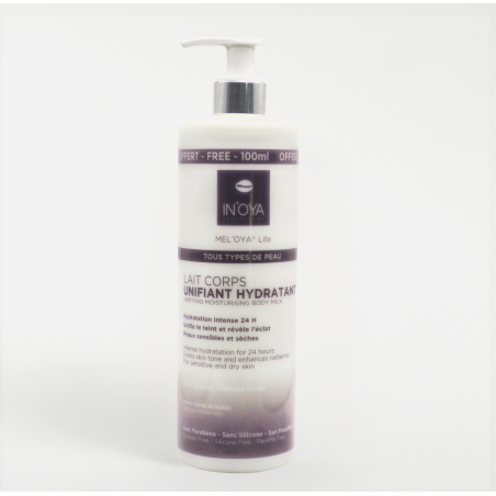 Lait de Corps Unifiant Hydratant pour Peau Noire - IN'OYA
