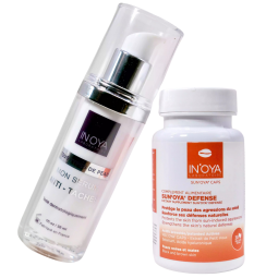 Pack solaire + anti-taches In & Out – protection complète IN’OYA