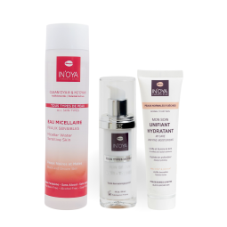 Routine de soins anti taches pour Peau Noire Sensible | INOYA