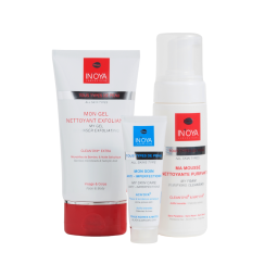 Pack IN’OYA anti-boutons universel : routine purifiante pour tous types de peau