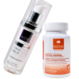 Pack solaire + anti-taches In & Out – protection complète IN’OYA