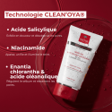 Black Skin Scrub with IN'OYA Exfoliating Cleansing Gel