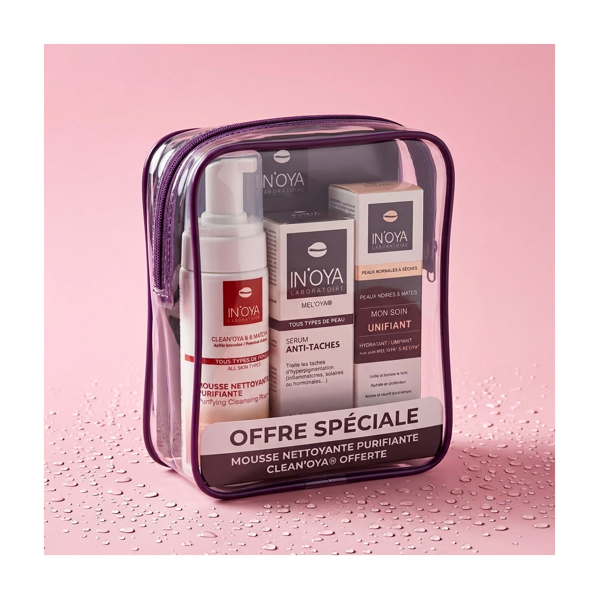 Routine anti taches peaux normales à sèches - IN'OYA