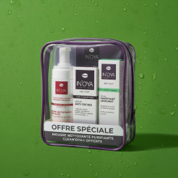 Anti black spots and pimples care routine - Black and matte skin | INOYA