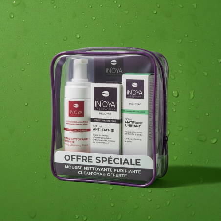Routine anti taches peaux mixtes à grasses - IN'OYA
