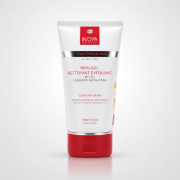 Black Skin Scrub with IN'OYA Exfoliating Cleansing Gel