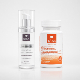Dark Spot Serum & Sun Protection Supplements Routine | INOYA