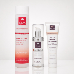 peau sensible, taches , taches hyperpigmentation routine, serum anti tache et eau micellaire