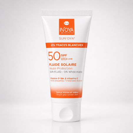 Crème solaire SPF50+ pour peaux noires et mates – SUN’OYA® IN’OYA