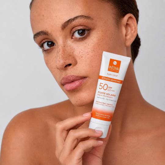 Crème Solaire pour Peau Noire & Mate (SPF 50) - IN'OYA