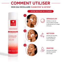 CLEAN'OYA Micellar Water for Black and Matte Skin | INOYA