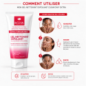 Comment utiliser Mon Gel Nettoyant Exfoliant CLEAN'OYA® Extra - routine d'exfoliation du visage en 3 étapes