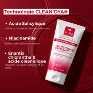 Black Skin Scrub with IN'OYA Exfoliating Cleansing Gel