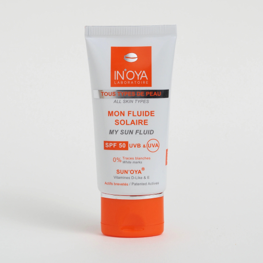 Crème Solaire pour Peau Noire & Mate (SPF 50) - IN'OYA Crème Solaire pour Peau Noire & Mate (SPF 50) - IN'OYA