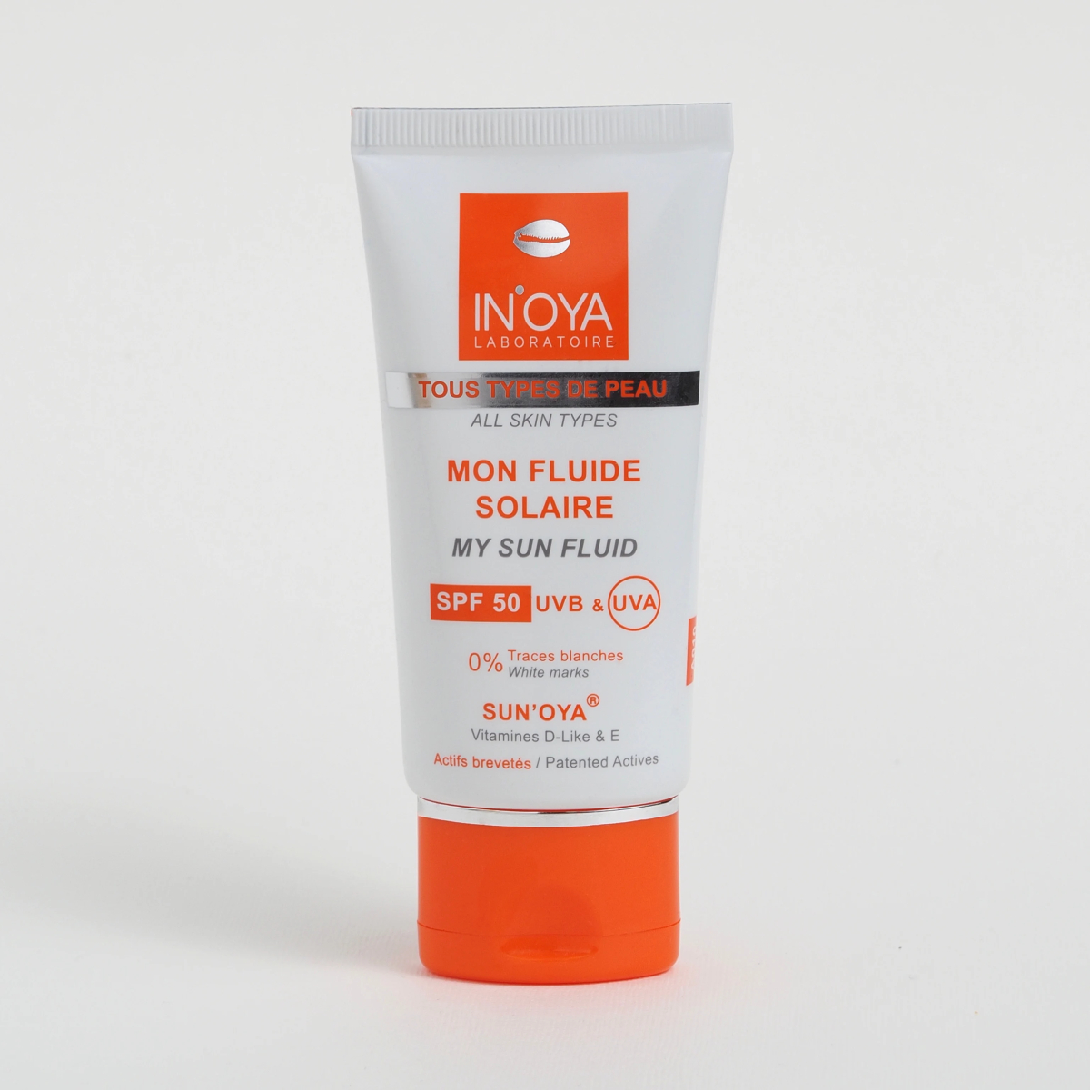 Crème Solaire pour Peau Noire & Mate (SPF 50) - IN'OYA