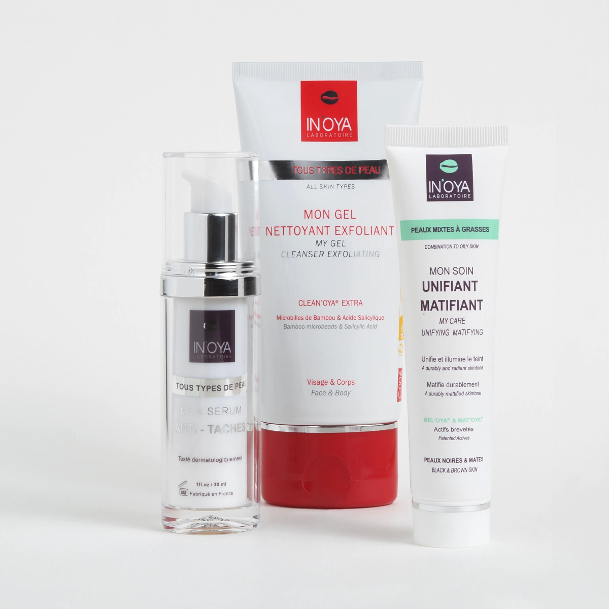 Routine anti taches pour Peau Noire Mixte à Grasse - IN'OYA