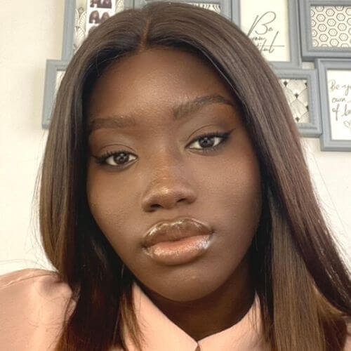 Nude Makeup for dark skin