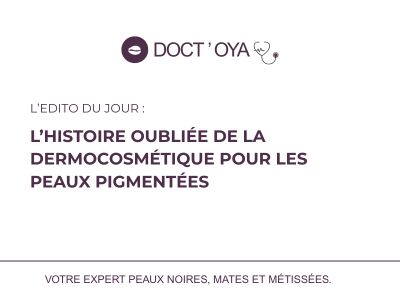 The forgotten history of dermocosmetics for pigmented skin.